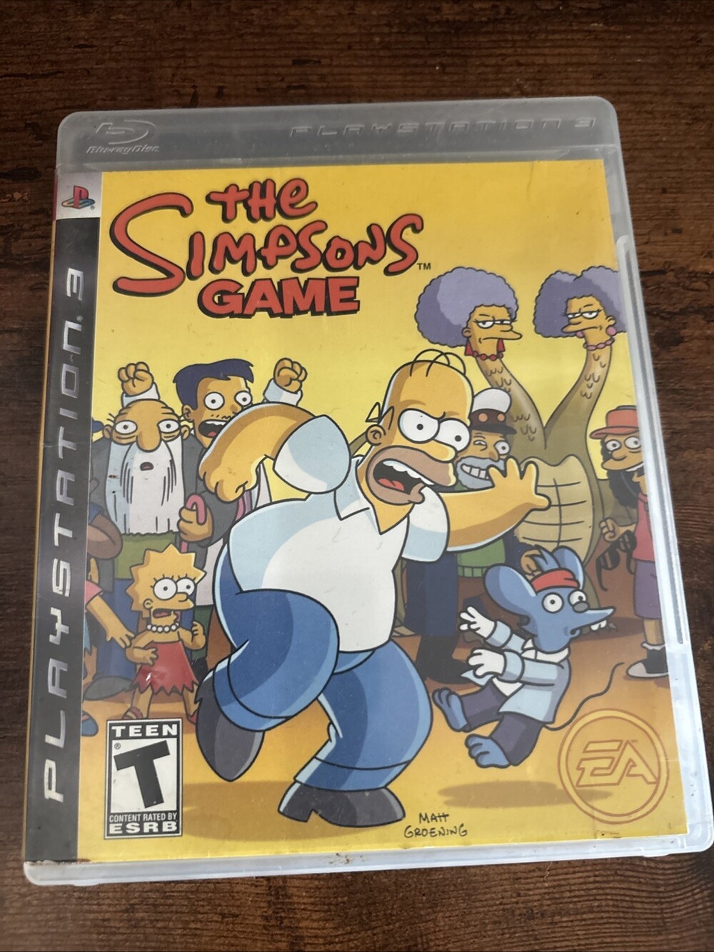 The Simpsons Game (Sony PlayStation 3, 2007) PS3 Complete W/ Manual, Excellent